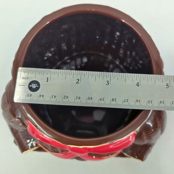 VTG 1979 OTAGIRI Bear Cookie Jar & Sugar Jar Set Ceramic Japan Handpainted - Picture 9 of 16